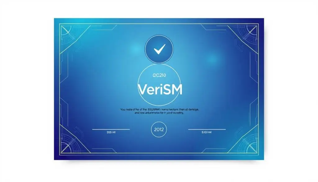 VeriSM Certification VeriSM Certification